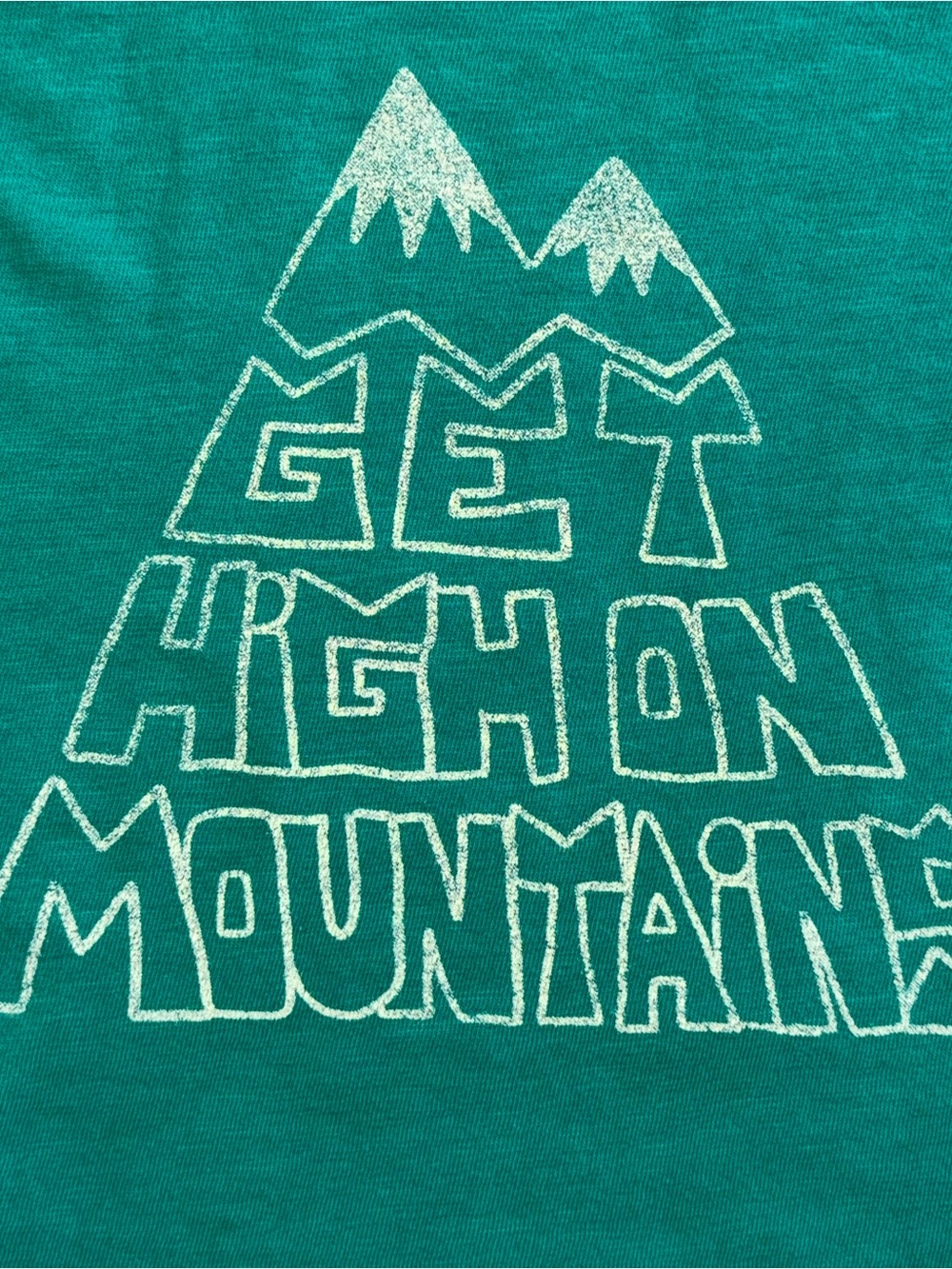 MOTHER 'Get High on Mountains' Graphic Tee - Picture 4 of 10